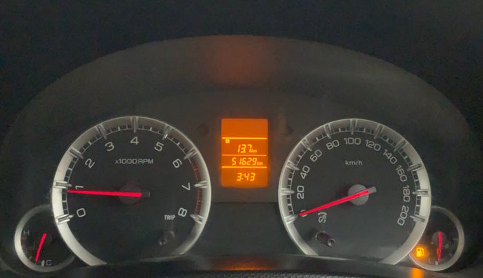 2012 Maruti Swift Dzire VXI, Petrol, Manual, 51,629 km, Odometer Image