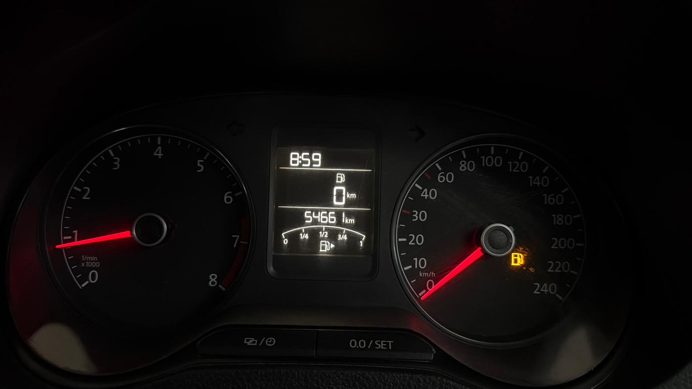 2018 Volkswagen Ameo COMFORTLINE 1.0L, Petrol, Manual, 54,653 km, Odometer Image