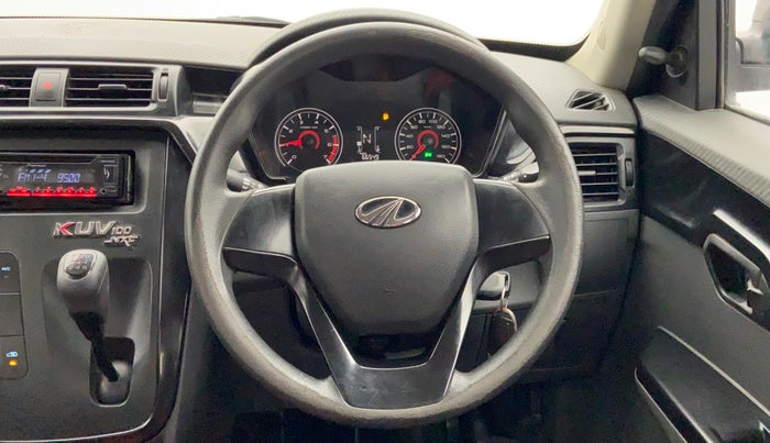 2017 Mahindra KUV 100 NXT K2 D 6S, Diesel, Manual, 66,520 km, Steering Wheel Close Up