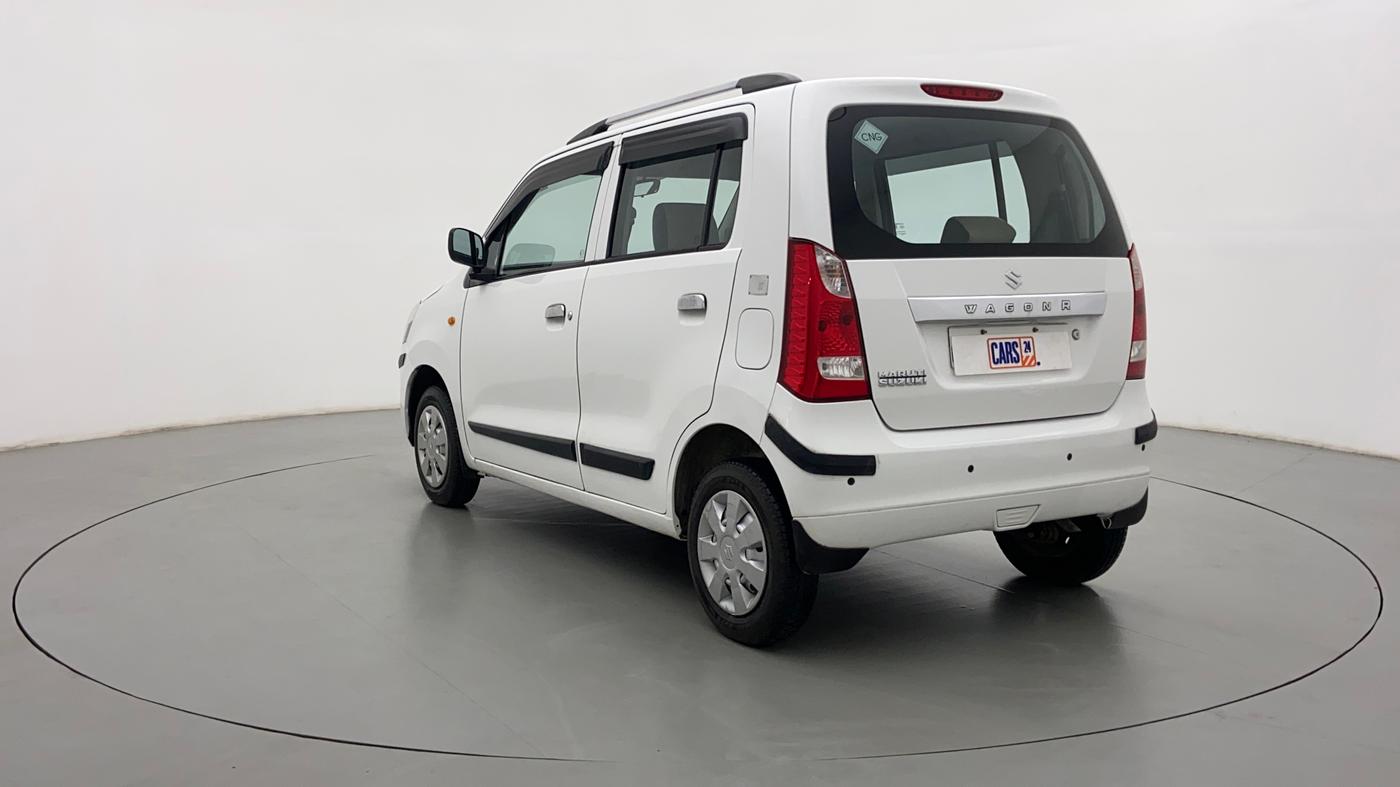2017 Maruti Wagon R 1.0 LXI CNG, CNG, Manual, 33,265 km, Left Back Diagonal