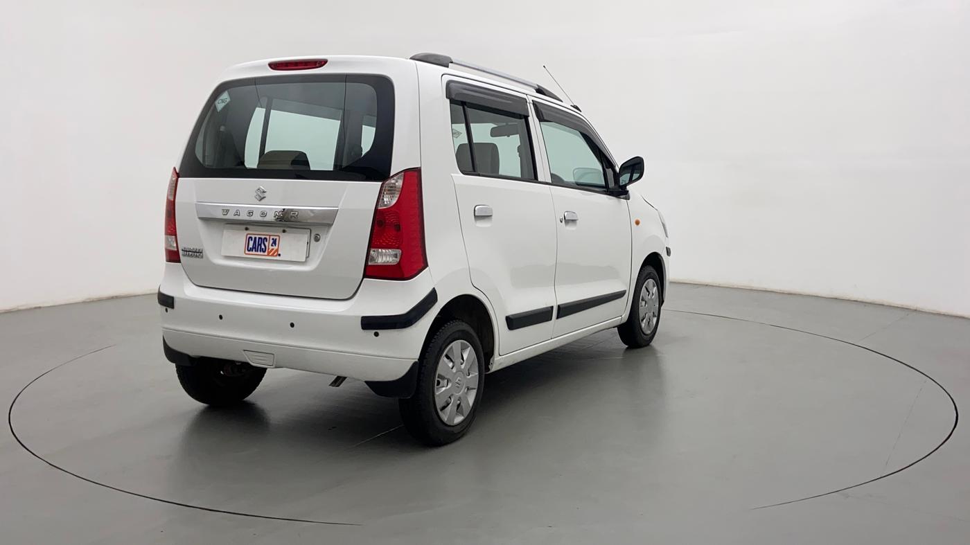 2017 Maruti Wagon R 1.0 LXI CNG, CNG, Manual, 33,265 km, Right Back Diagonal
