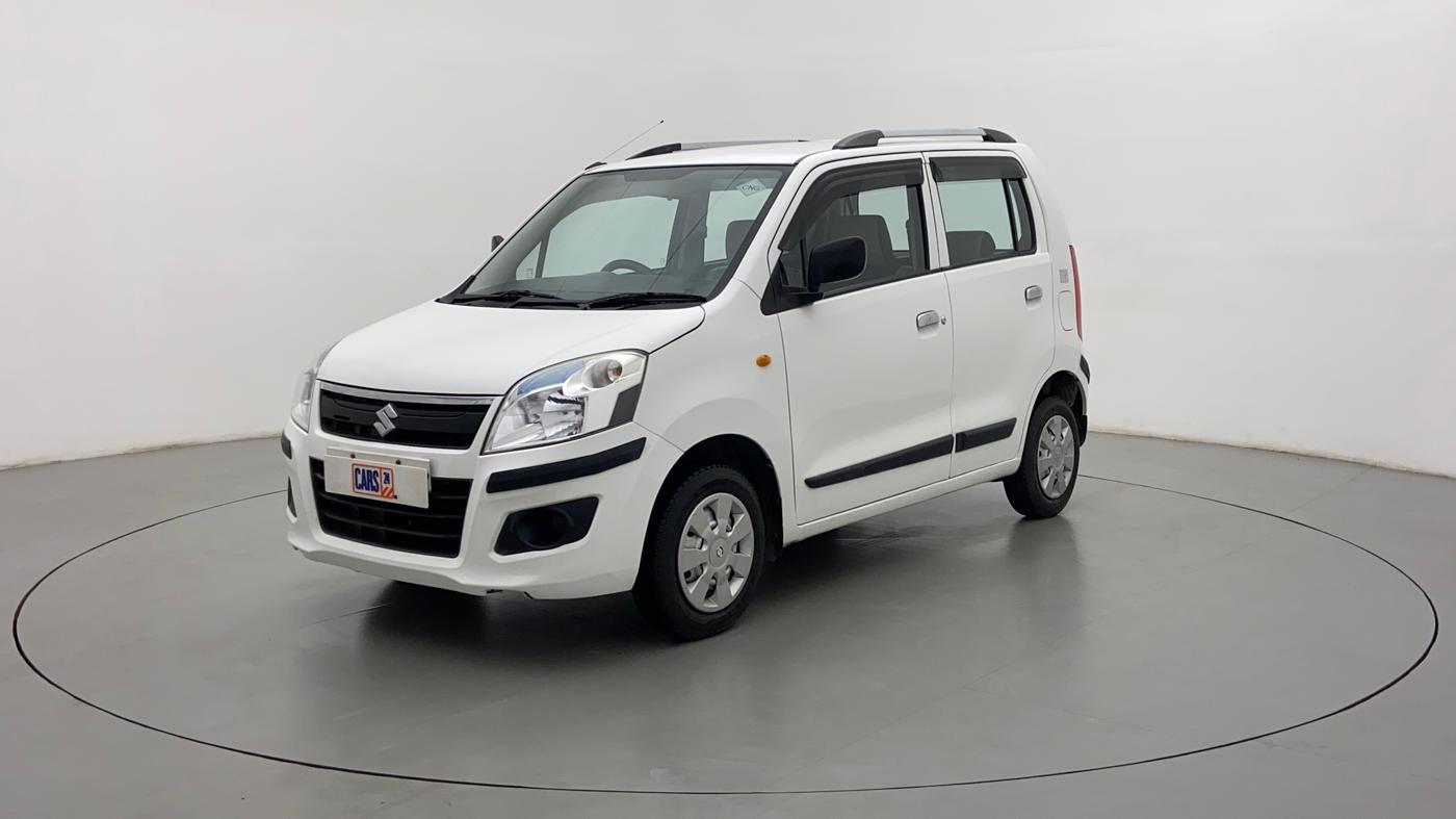 2017 Maruti Wagon R 1.0 LXI CNG, CNG, Manual, 33,265 km, Left Front Diagonal