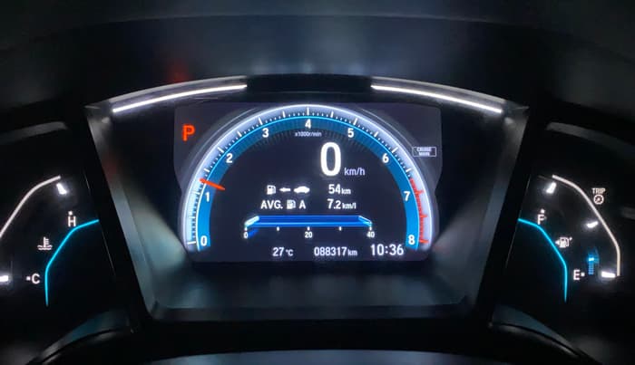 2019 Honda Civic 1.8L I-VTEC VX CVT, Petrol, Automatic, 88,289 km, Odometer Image