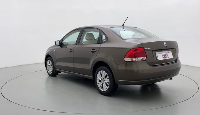 2015 Volkswagen Vento HIGHLINE 1.2 TSI AT, Petrol, Automatic, 29,664 km, Left Back Diagonal