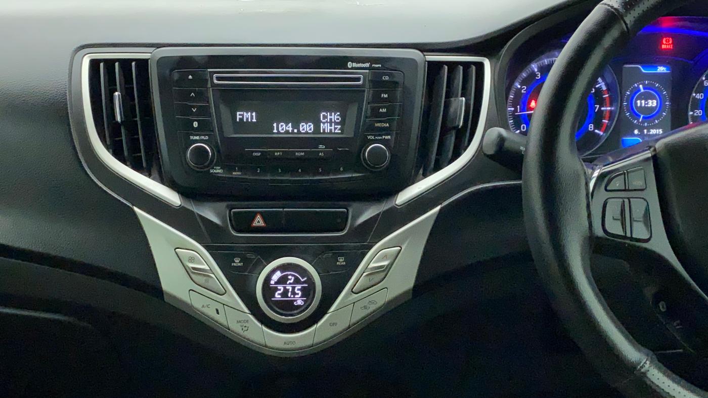 2017 Maruti Baleno ZETA PETROL 1.2, CNG, Manual, 1,02,569 km, Air Conditioner