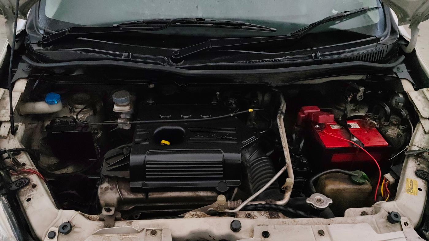 2018 Maruti Wagon R 1.0 LXI CNG, CNG, Manual, 1,01,604 km, Engine View