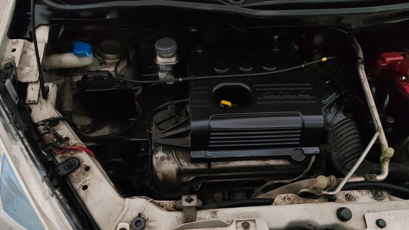 2018 Maruti Wagon R 1.0 LXI CNG, CNG, Manual, 1,01,604 km, Engine View - Right