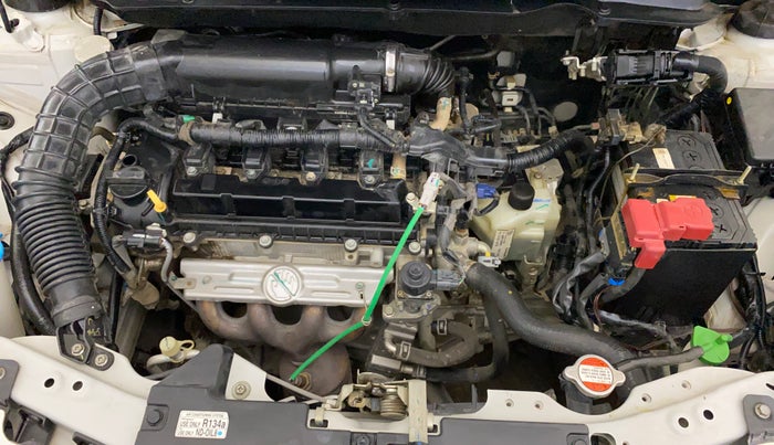 2021 Maruti Swift VXI AMT, Petrol, Automatic, 22,962 km, Engine View