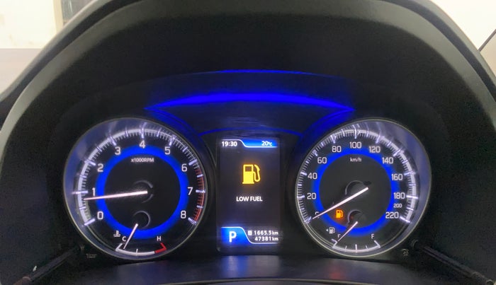 2018 Maruti Baleno ALPHA CVT PETROL 1.2, Petrol, Automatic, 47,330 km, Odometer Image