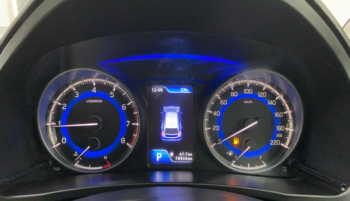 2016 Maruti Baleno ZETA CVT PETROL 1.2, Petrol, Automatic, 79,933 km, Odometer Image