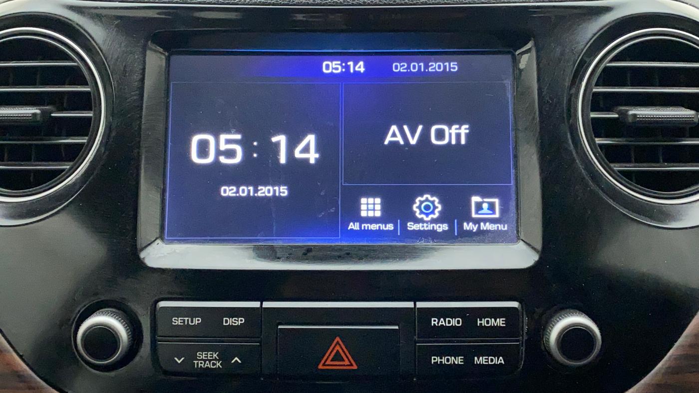 2018 Hyundai Grand i10 SPORTZ 1.2 KAPPA VTVT, Petrol, Manual, 40,814 km, Infotainment System
