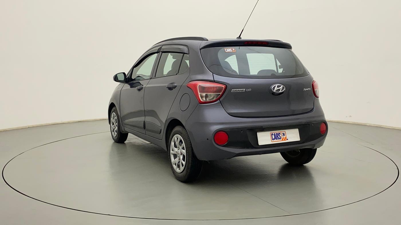 2018 Hyundai Grand i10 SPORTZ 1.2 KAPPA VTVT, Petrol, Manual, 40,814 km, Left Back Diagonal