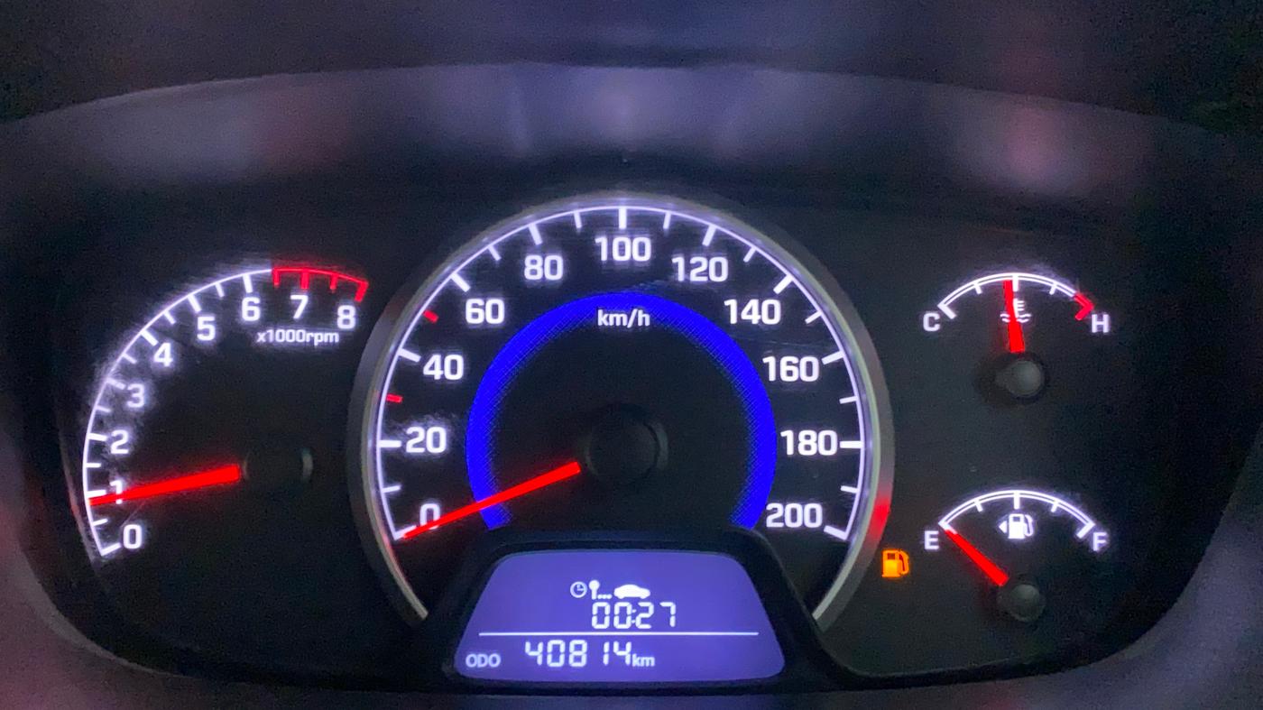 2018 Hyundai Grand i10 SPORTZ 1.2 KAPPA VTVT, Petrol, Manual, 40,814 km, Odometer Image