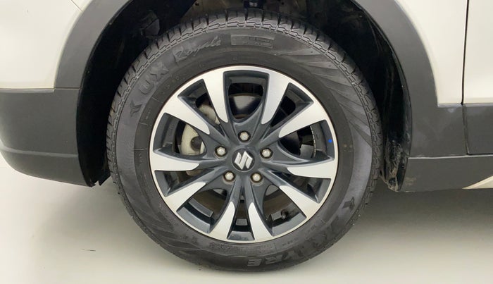 2021 Maruti S Cross ZETA 1.5, Petrol, Manual, 9,845 km, Left Front Wheel