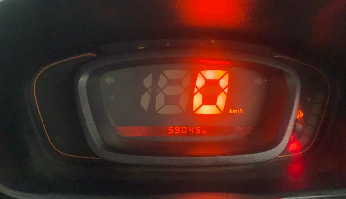 2017 Renault Kwid RXL, Petrol, Manual, 59,009 km, Odometer Image