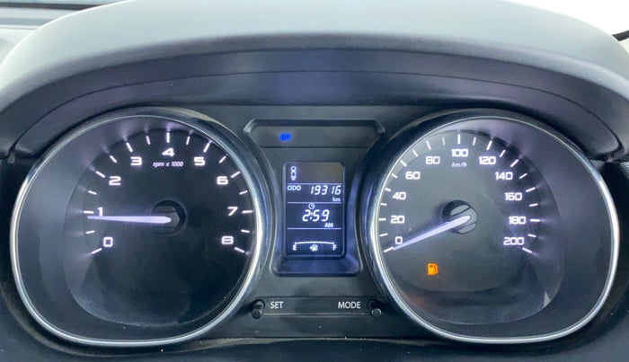 2019 Tata Tiago XZ 1.2 REVOTRON, Petrol, Manual, 19,450 km, Odometer Image