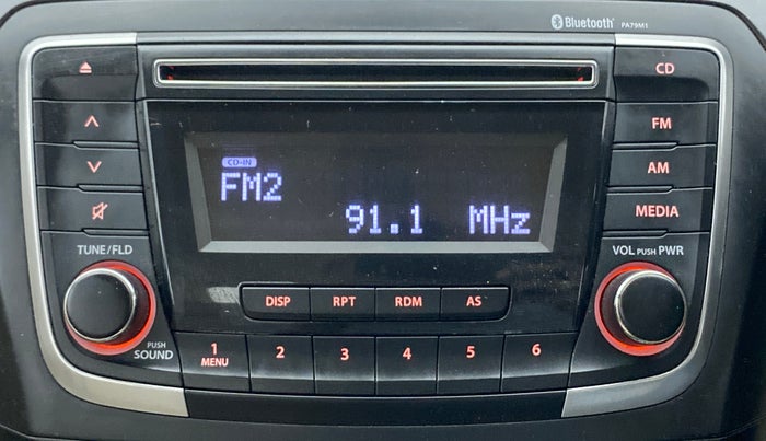 2017 Maruti Ciaz DELTA 1.4 VVT AT, Petrol, Automatic, 36,981 km, Infotainment System