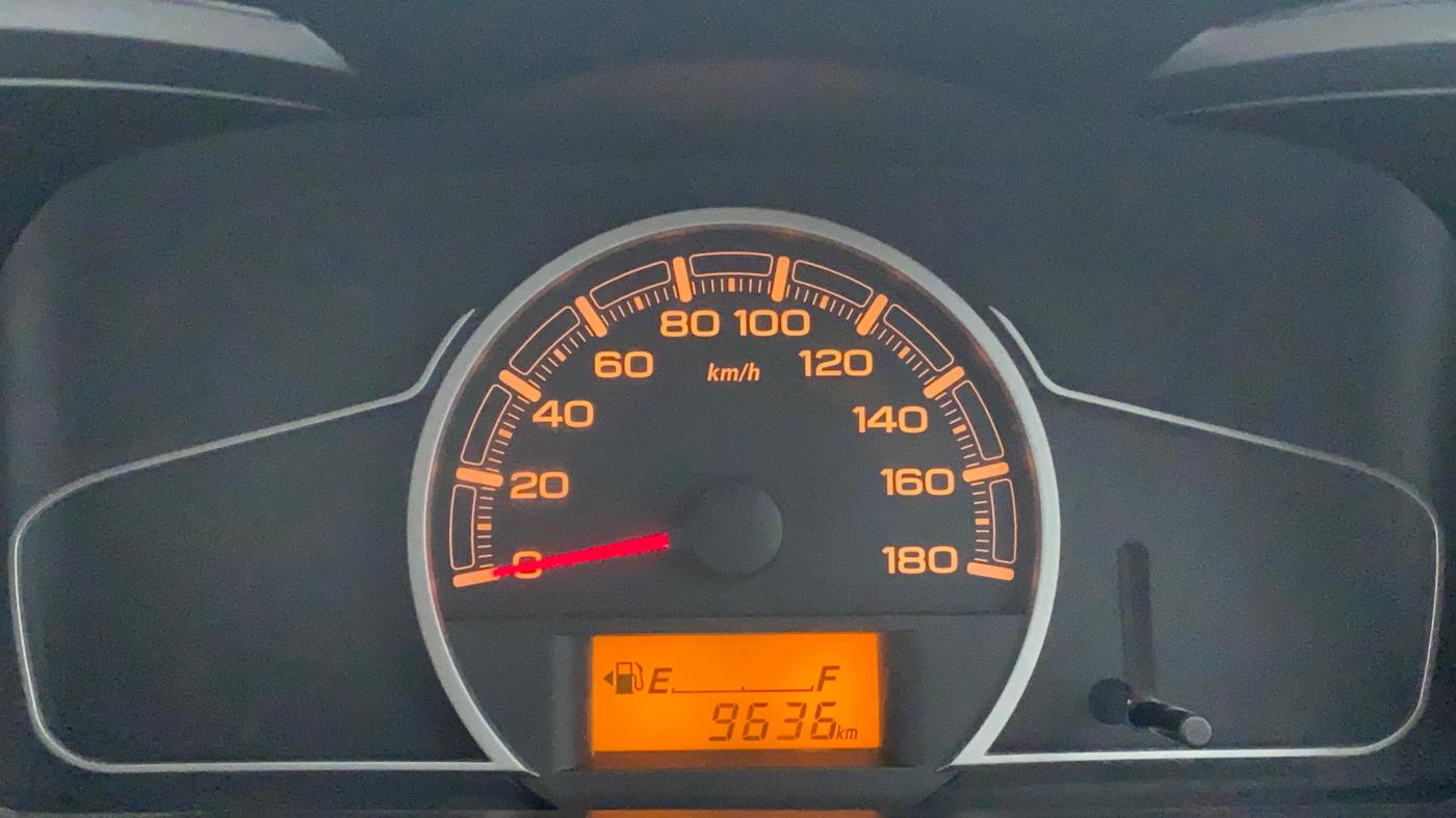 2020 Maruti Alto LXI, Petrol, Manual, 9,828 km, Odometer Image