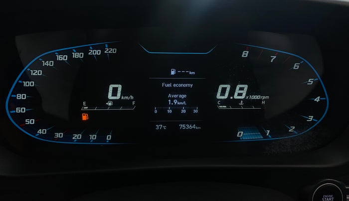 2022 Hyundai NEW I20 ASTA (O) 1.2 MT, Petrol, Manual, 75,361 km, Odometer Image