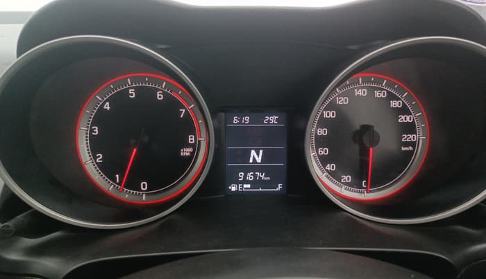 2018 Maruti Swift ZXI AMT, Petrol, Automatic, 91,672 km, Odometer Image