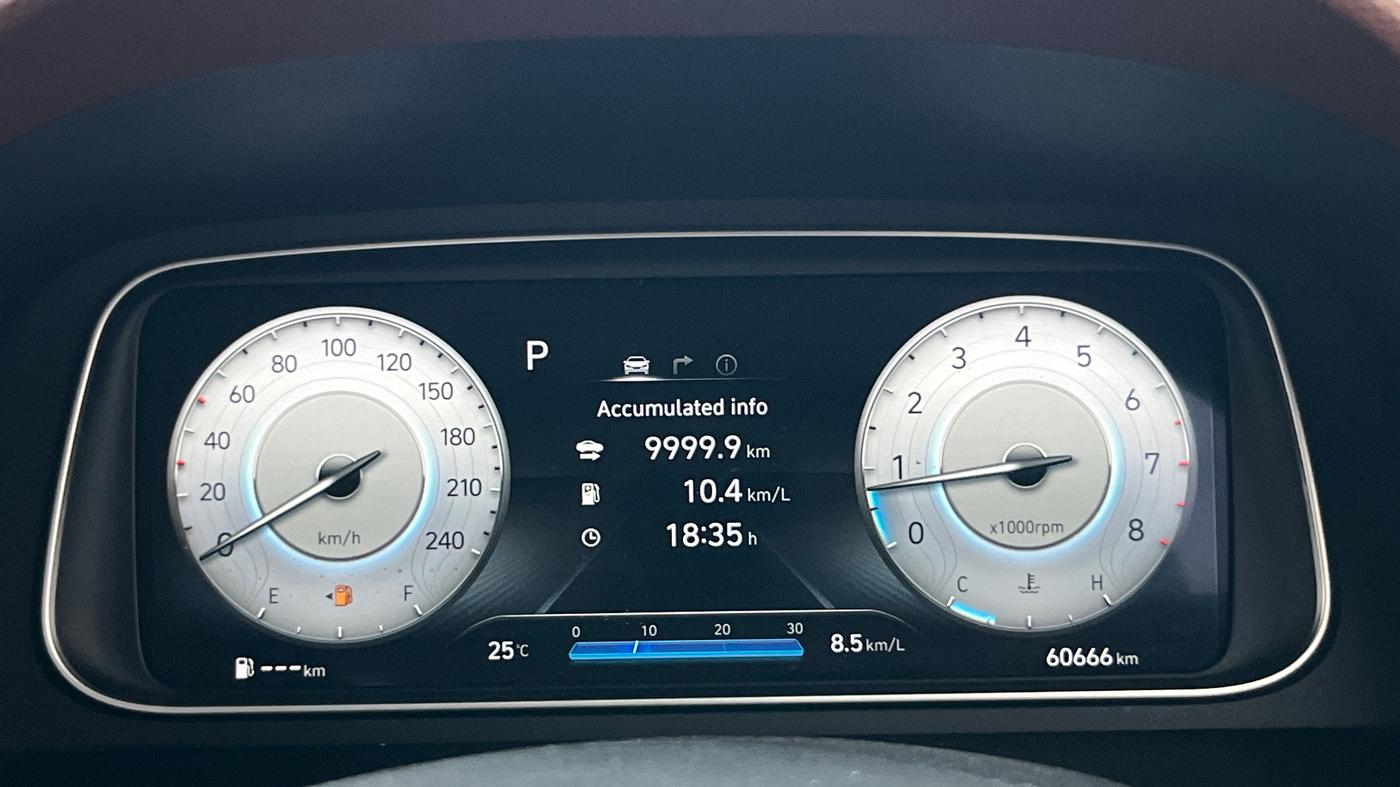 2021 Hyundai ALCAZAR 2.0 SIGNATURE (O) AT 6STR, Petrol, Automatic, 60,665 km, Odometer Image