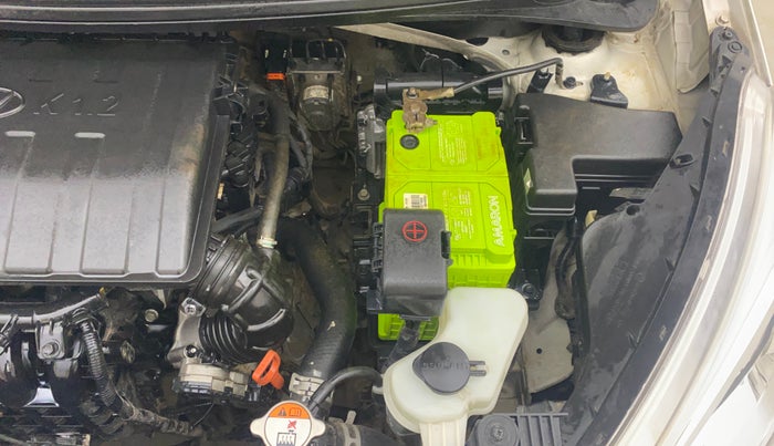 2016 Hyundai Grand i10 ASTA (O) AT 1.2 KAPPA VTVT, Petrol, Automatic, 53,534 km, Engine View - Left