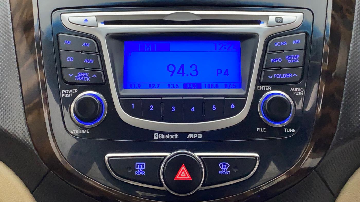 2013 Hyundai Verna FLUIDIC 1.6 VTVT EX, Petrol, Manual, 63,229 km, Infotainment System