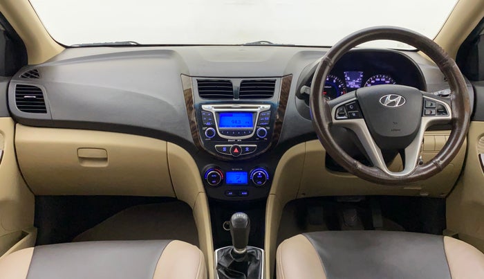 2013 Hyundai Verna FLUIDIC 1.6 VTVT EX, Petrol, Manual, 63,229 km, Dashboard