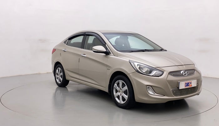 2013 Hyundai Verna FLUIDIC 1.6 VTVT EX, Petrol, Manual, 63,229 km, Right Front Diagonal