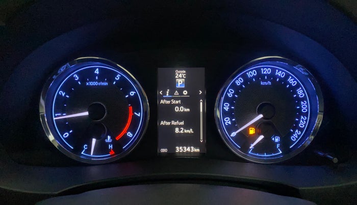 2016 Toyota Corolla Altis G CVT PETROL, Petrol, Automatic, 35,337 km, Odometer Image