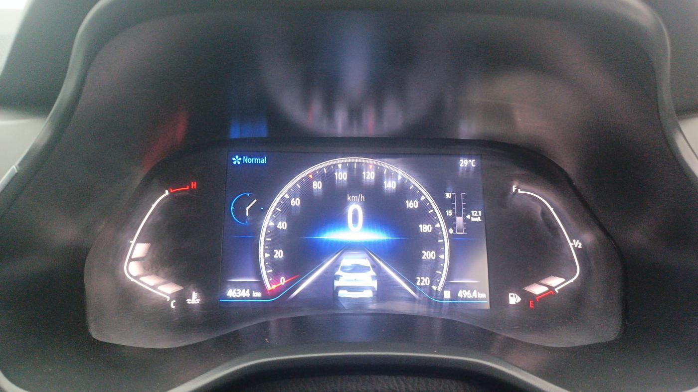 2021 Renault Kiger RXZ TURBO MT, Petrol, Manual, 46,344 km, Odometer Image