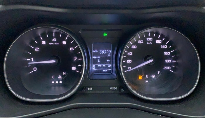 2018 Tata NEXON XZ PLUS PETROL, Petrol, Manual, 50,373 km, Odometer Image