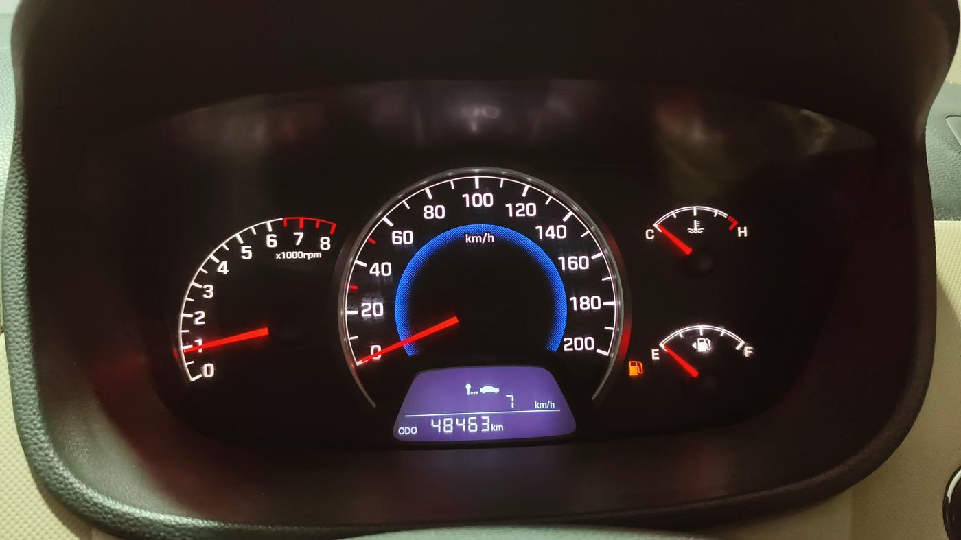 2016 Hyundai Grand i10 ASTA 1.2 KAPPA VTVT, Petrol, Manual, 48,452 km, Odometer Image