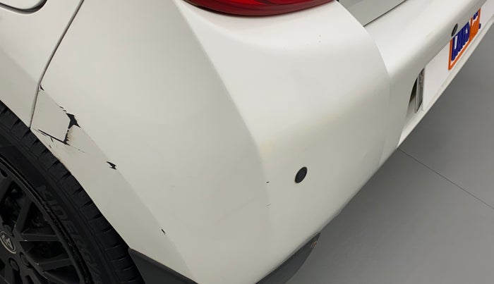 2017 Maruti Celerio VXI AMT, Petrol, Automatic, 1,20,906 km, Rear bumper - Paint is slightly damaged