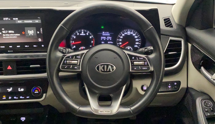 2020 KIA SELTOS HTX 1.5 PETROL, Petrol, Manual, 42,775 km, Steering Wheel Close Up