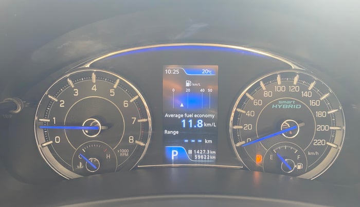 2018 Maruti Ciaz ALPHA  AT 1.5 SHVS PETROL, Petrol, Automatic, 59,584 km, Odometer Image