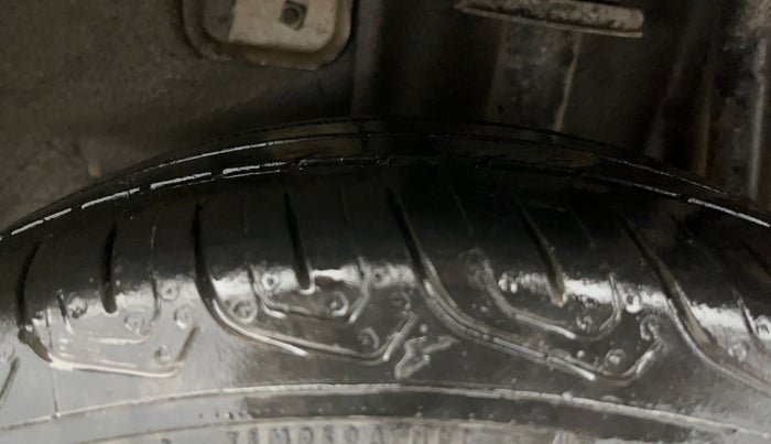 2018 Tata Tiago XTA PETROL, CNG, Automatic, 57,370 km, Left Rear Tyre Tread