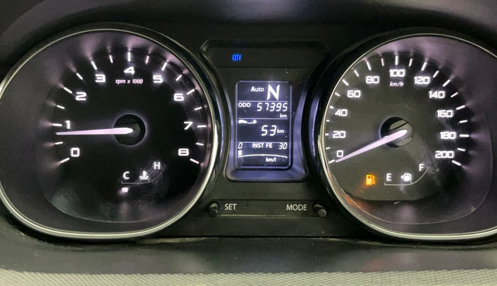 2018 Tata Tiago XTA PETROL, CNG, Automatic, 57,370 km, Odometer Image
