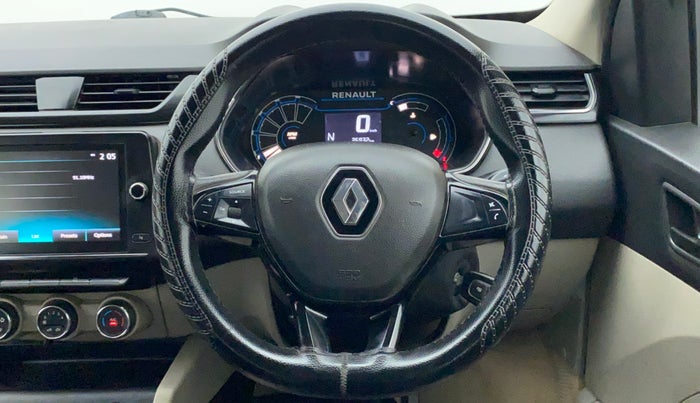 2021 Renault TRIBER RXT AMT, Petrol, Automatic, 36,985 km, Steering Wheel Close Up