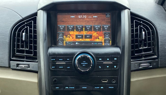 2017 Mahindra XUV500 W6, Diesel, Manual, 55,540 km, Infotainment System