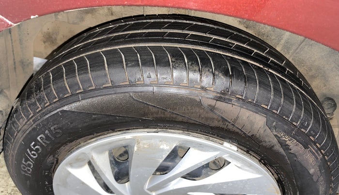 2020 Maruti Ertiga VXI CNG, CNG, Manual, 57,271 km, Right Rear Tyre Tread