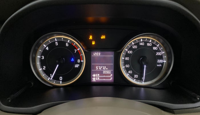 2020 Maruti Ertiga VXI CNG, CNG, Manual, 57,271 km, Odometer Image