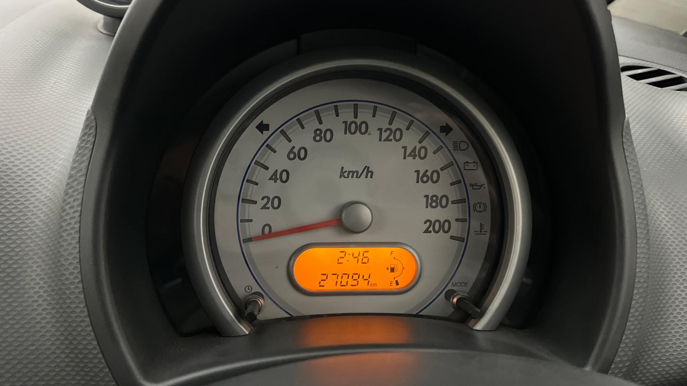 2013 Maruti Ritz ZXI, Petrol, Manual, 27,094 km, Odometer Image