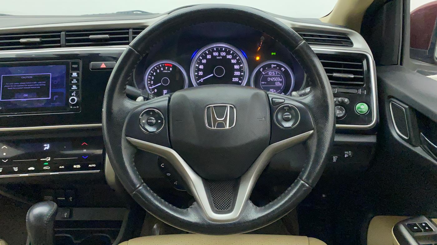 2017 Honda City 1.5L I-VTEC ZX CVT, Petrol, Automatic, 44,219 km, Steering Wheel Close Up
