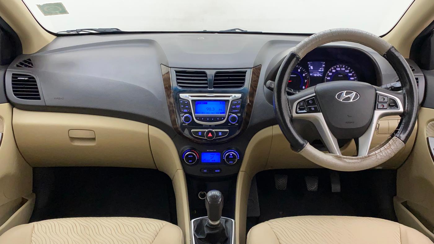 2014 Hyundai Verna FLUIDIC 1.6 VTVT SX, Petrol, Manual, 46,423 km, Dashboard