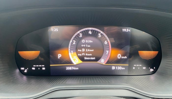 2023 Skoda KUSHAQ STYLE 1.0L TSI AT (6 AIRBAGS), Petrol, Automatic, 20,903 km, Odometer Image