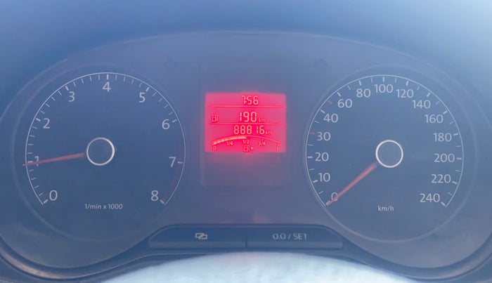 2013 Volkswagen Polo HIGHLINE1.2L, Petrol, Manual, 88,779 km, Odometer Image