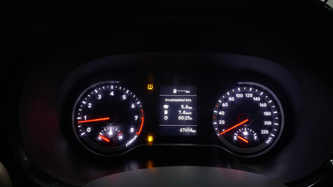 2023 Hyundai AURA SX 1.2, Petrol, Manual, 67,643 km, Odometer Image