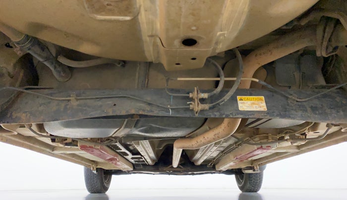 2014 Maruti Ritz VDI, Diesel, Manual, 92,158 km, Rear Underbody