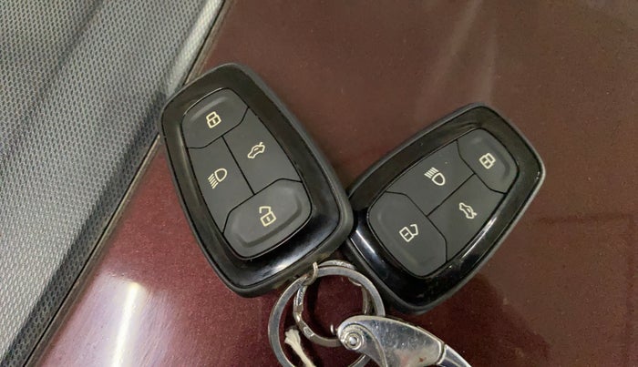 2021 Tata TIGOR XZ PLUS PETROL, Petrol, Manual, 46,993 km, Key Close Up